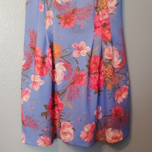 Vince Camuto Floral Dress Size 14 - Picture 5 of 14